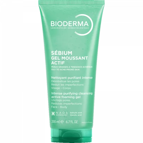 Bioderma Sebium Gel Moussant Actif Intense Purifying And Foaming Gel
